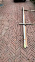 Meranti plinten, Wit geverfd., Ophalen, Nieuw, 250 cm of meer, Overige typen