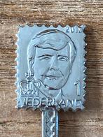 Theelepel koning WA Willem-Alexander post postzegel - nieuw, Ophalen of Verzenden, Nieuw, Nederland, Speld(je) of Lepel(tje)