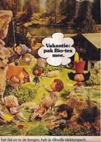 Retro reclame 1976 Biotex Nijmegen in berg en dal, Verzamelen, Ophalen of Verzenden