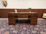 Klassiek Engels Chesterfield Bureau Partnerdesk, Antiek en Kunst, Ophalen