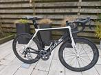 Isaac Meson racefiets 56cm - Full Carbon, Ultegra afmontage, Carbon, Zo goed als nieuw, Meer dan 20 versnellingen, 53 tot 57 cm