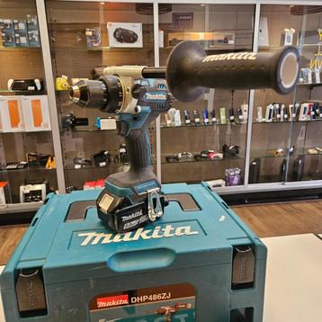 Makita DHP486Z Klopboormachine 18V + 18v 5.0 Accu beschikbaar voor biedingen