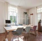 Massief Eiken Eettafel, Ophalen, 100 tot 150 cm, 200 cm of meer, Zo goed als nieuw