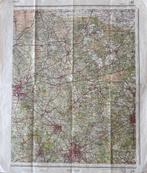 Oude Nederlandse stafkaart Almelo 28O en 28W 1:50.000 1935-1, Gelezen, Ophalen of Verzenden, Landkaart, 1800 tot 2000