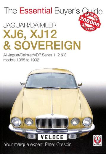 Jaguar/Daimler XJ6, XJ12 en Soeverein 1968 to 1992 beschikbaar voor biedingen