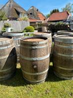 Eiken regenton whiskyvat eiken vat wijnvat, Tuin en Terras, 150 liter of meer, Ophalen, Zo goed als nieuw, Hout