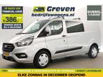 Ford Transit Custom 2.0 TDCI L2H1 Dubbele Cabine Airco Cruis, Euro 6, 4 cilinders, 2800 kg, Origineel Nederlands