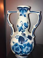 Vintage Delfts Blauw Vaas met Oor, Ophalen of Verzenden
