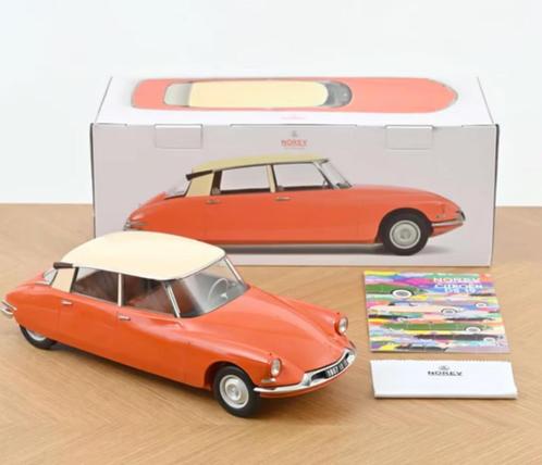 Citroen ID 19 1957 Orange schaal 1/12 NOREV ref.121580, Hobby en Vrije tijd, Modelauto's | 1:5 tot 1:12, Nieuw, Auto, 1:9 t/m 1:12
