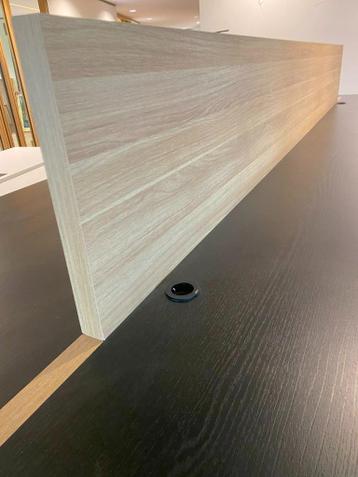 Design vergadertafel Vitra, donker eiken, 400 x 150 cm. - afbeelding 6