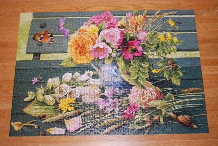 Puzzel Majolein Bastin., Hobby en Vrije tijd, Denksport en Puzzels, Zo goed als nieuw, Legpuzzel, 500 t/m 1500 stukjes, Ophalen of Verzenden