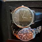 2 Horloge's , veilig in doos verzonden., Ophalen of Verzenden, Gebruikt, Staal, Overige merken