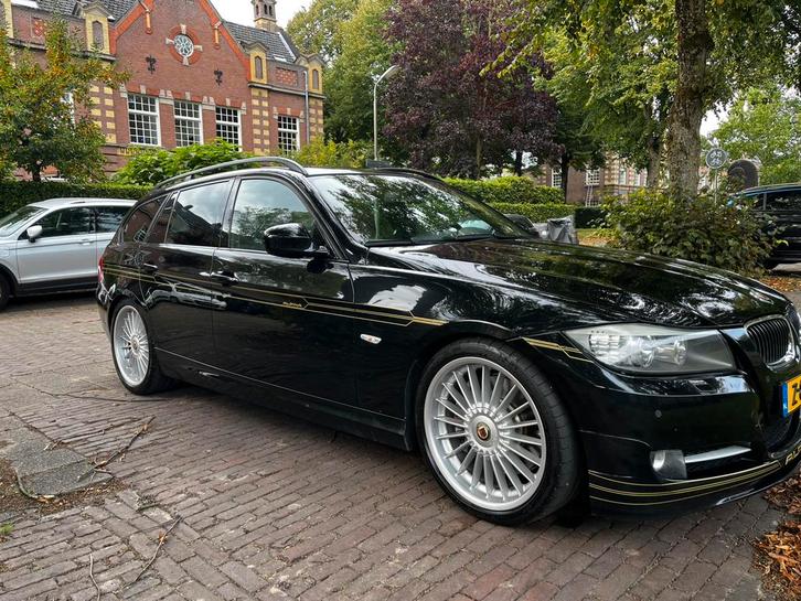 Alpina B3 2009 Zwart youngtimer, Auto's, Alpina, Particulier, B3, ABS, Airbags, Airconditioning, Alarm, Bluetooth, Boordcomputer