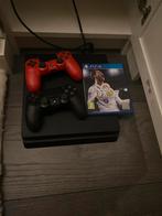 PS4 Slim 1tb met twee controllers en Fifa, Met games, Met 2 controllers, Ophalen of Verzenden, Zo goed als nieuw