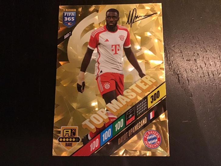 Dayot Upamecano Panini FIFA 365 Adrenalyn XL 2024, Verzamelen, Sportartikelen en Voetbal, Zo goed als nieuw, Spelerskaart, Buitenlandse clubs