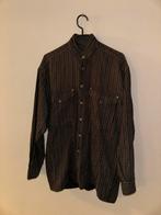 Vintage Versace overhemd – Medusa knopen – Made in Italy – M, Ophalen of Verzenden, Zo goed als nieuw, Halswijdte 41/42 (L)