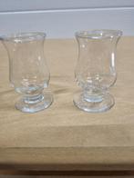 Glaasjes op voet 2 stuks, Verzamelen, Glas en Borrelglaasjes, Ophalen of Verzenden, 'T Olde Gre-j, Info@toldegrej.nl, Endepoelstraat 20f Didam
