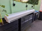 3x elektrisch rolluik, Doe-het-zelf en Verbouw, Rolluiken, Ophalen, 200 cm of meer, Wit, Zo goed als nieuw