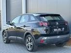 Peugeot 3008 1.2 PureTech Allure 2020 NAVI 360 CAMERA CLIMAT, Auto's, Gebruikt, 1295 kg, Leder en Stof, Zwart