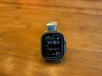 Apple Watch Ultra 1 Titanium 49 mm., Ophalen of Verzenden, Zo goed als nieuw, Zwart, IOS