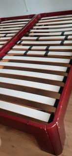 Twee bedden, Huis en Inrichting, Slaapkamer | Bedden, Ophalen, Gebruikt, 90 cm, Eenpersoons