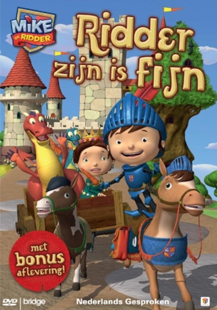 DVD Mike De Ridder - Ridder Zijn Is Fijn NIEUW, Cd's en Dvd's, Dvd's | Kinderen en Jeugd, Nieuw in verpakking, Tv fictie, Avontuur