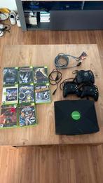OG xbox / 8 games / 3 controllers / component kabel, Spelcomputers en Games, Ophalen, Zo goed als nieuw, Met 3 controllers of meer