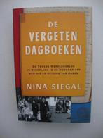 De vergeten dagboeken., Ophalen of Verzenden, Zo goed als nieuw, Nina Siegal