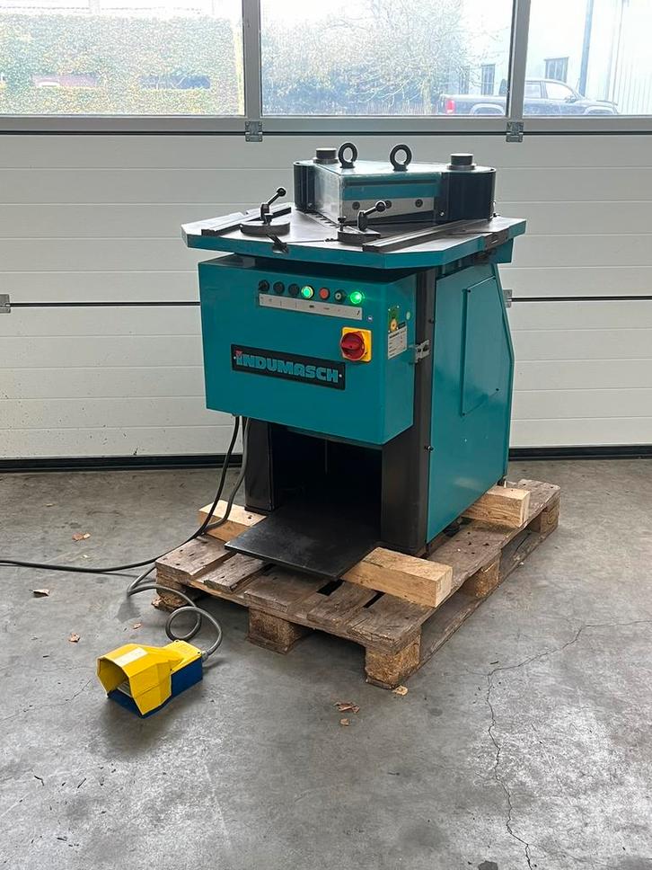 Indumasch 254 uithoekschaar uithoeker, Doe-het-zelf en Verbouw, Gereedschap | Overige machines, Gebruikt, Ophalen of Verzenden