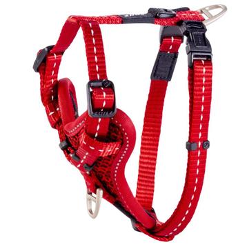ROGZ Control Harnas / Hondentuig Rood Borst 23-37 cm KOOPJE! beschikbaar voor biedingen