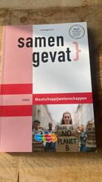 vwo Maatschappijwetenschappen samengevat, Ophalen of Verzenden, Zo goed als nieuw, VWO, Nederlands