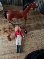 Barbie 70 jaren equestrienne paard handen gaan open en dicht, Kinderen en Baby's, Ophalen of Verzenden, Gebruikt, Barbie