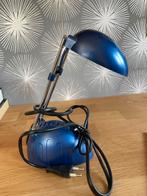 Bureaulamp blauw, Ophalen of Verzenden, Gebruikt, Kunststof, Minder dan 50 cm