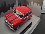 Mini Cooper Rood Schaal 1:43, Hobby en Vrije tijd, Modelauto's | 1:43, Overige merken, Auto, Nieuw, Cararama