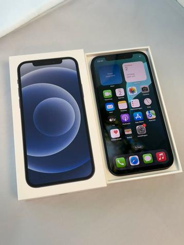 iPhone 12 64gb | nieuwstaat | garantie | zwart beschikbaar voor biedingen
