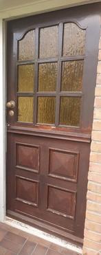 (t.e.a.b.) Voordeur / Duodeur 211x88, Doe-het-zelf en Verbouw, Ophalen, Gebruikt, 80 tot 100 cm, Buitendeur
