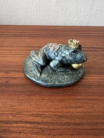 Efteling beeldje kikker koning collectors item uniek beschikbaar voor biedingen