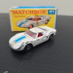 Lesney Matchbox superfast nr.41 Ford GT inclusief doosje, Ophalen of Verzenden, Gebruikt, Auto