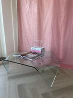 Fiam Italia waterfall edge glazen salontafel, Ophalen of Verzenden