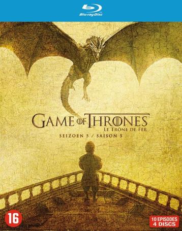 Game of Thrones Seizoen 5 Blu Ray, Sealed Ned.Ondert. 4 disc beschikbaar voor biedingen