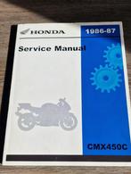 Service manuel Honda CMX 450 - 1986/7