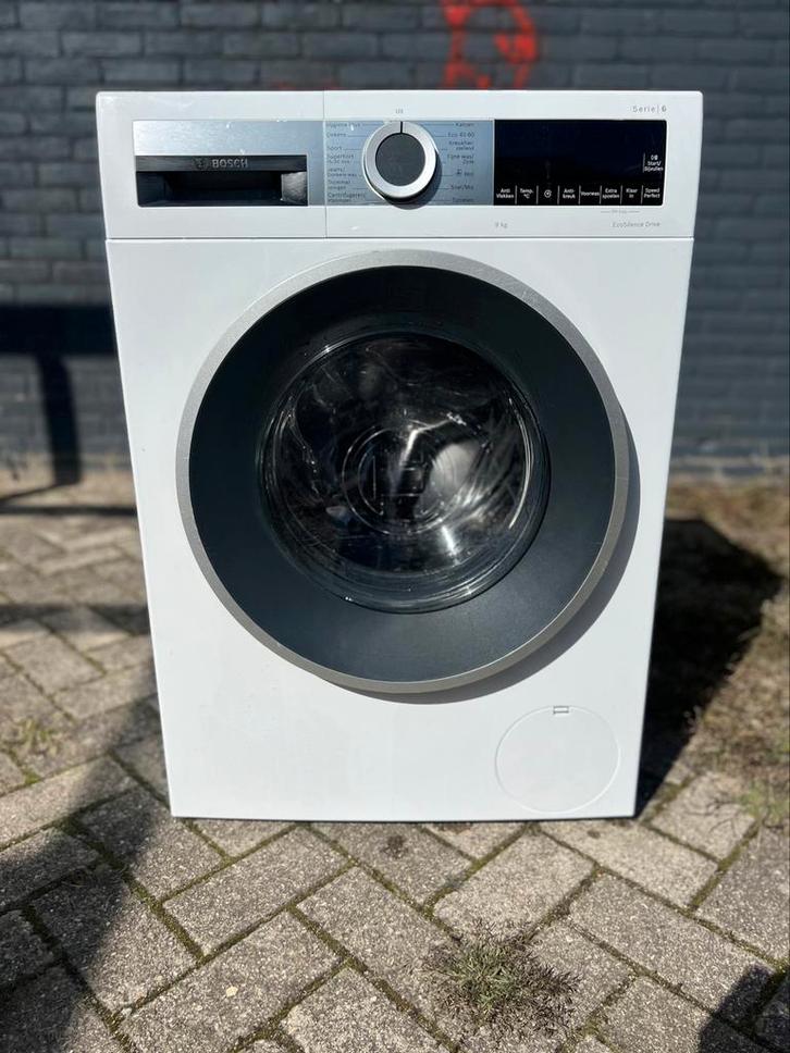 BOSCH SERIE 6 9KG A+++ WASMACHINE IN TOP STAAT MET GARANTIE!, Witgoed en Apparatuur, Wasmachines, Zo goed als nieuw, Voorlader