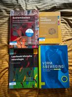 Boeken opleiding Fysiotherapie, Boeken, Schoolboeken, Ophalen of Verzenden, Zo goed als nieuw, Overige niveaus