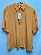 Blouse indress 0 sunset zijde silk nieuw top €475, Ophalen of Verzenden, Zo goed als nieuw, Maat 38/40 (M), Oranje