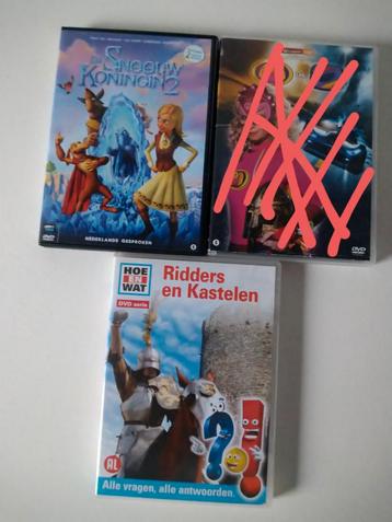 Kinder DVD's prijs per stuk 5€ beschikbaar voor biedingen