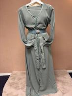 Mintgroene Caftan Maat S/M, Kleding | Dames, Gelegenheidskleding, Overige typen, Ophalen of Verzenden, Zo goed als nieuw, Maat 36 (S)