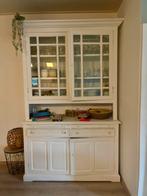 Mooie buffetkast met glazen deuren, Ophalen, Gebruikt, 100 tot 150 cm, Met lade(s)