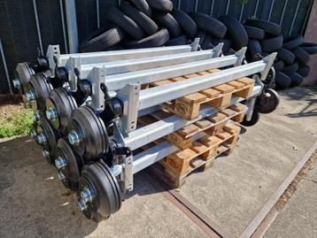 Assen BPW 1800kg padmaat 1600 of korter (nog 3 beschikbaar!) beschikbaar voor biedingen