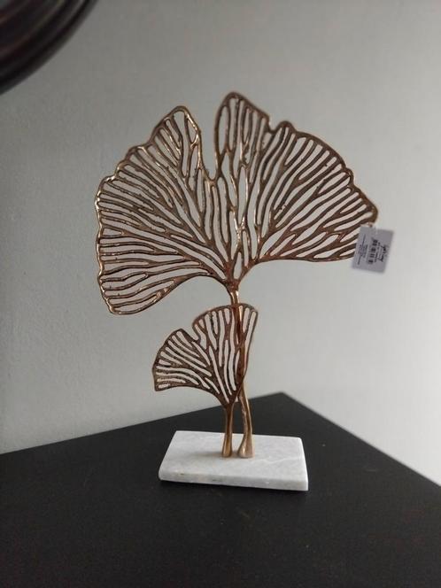 Ornament Leaf Nieuw Goud 36x10x48 cm Light&Living, Huis en Inrichting, Woonaccessoires | Overige, Nieuw, Ophalen of Verzenden