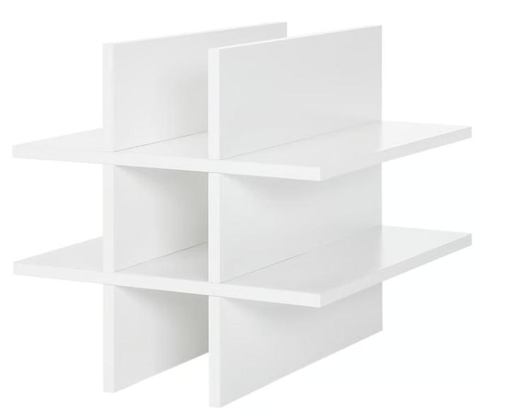 IKEA KALLAX wine/bottle insert – white, like new, Huis en Inrichting, Woonaccessoires | Wandplanken en Boekenplanken, Zo goed als nieuw
